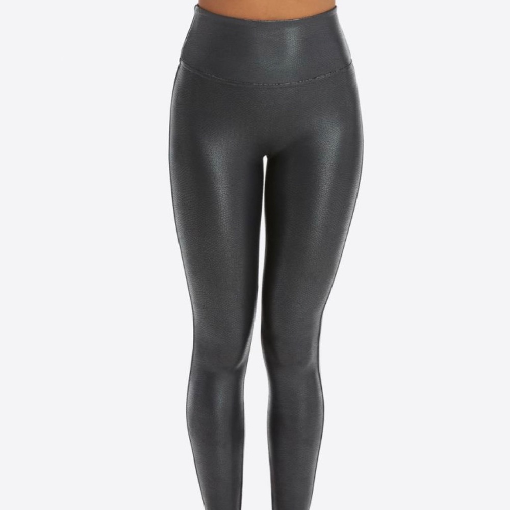Spanx by Sara Blakely Faux Leather pebbled